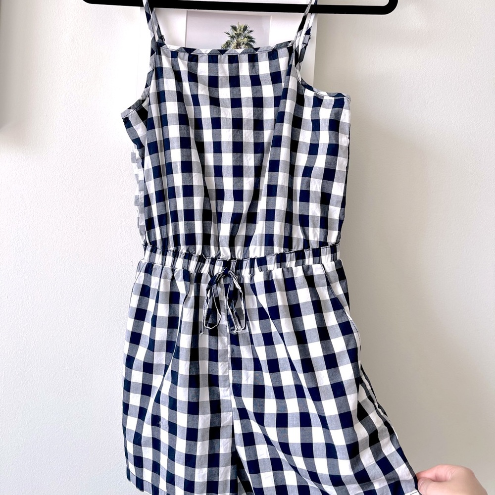 Checkered Romper
